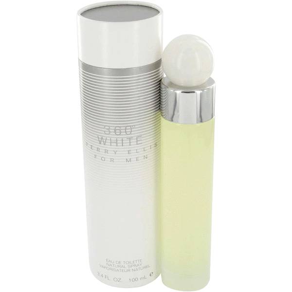 Perry Ellis 360 White Eau de Toilette Natural Spray 3.4 FL OZ 100 ml