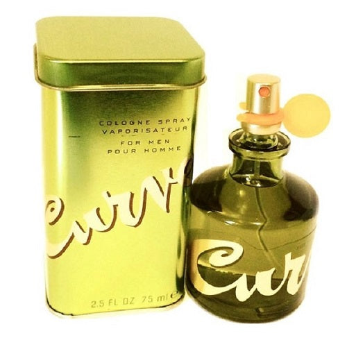 Liz Claiborne Curve Cologne Spray for Men, 2.5 FL OZ 75 ml