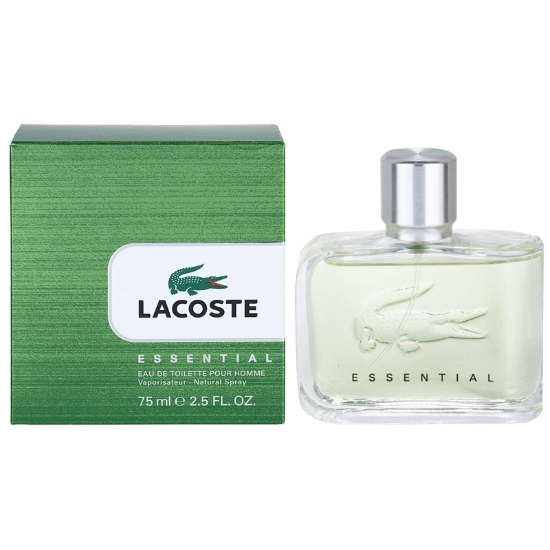 Lacoste Essential Eau de Toilette pour Homme 75 ml 2.5 Fl. Oz.
