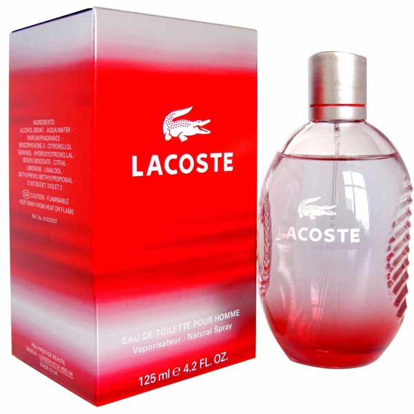 Lacoste Eau de Toilette pour Homme 125 ml 4.2 FL. OZ.
