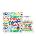 Bond No. 9 Brooklyn Eau de Parfum with colorful graffiti design.