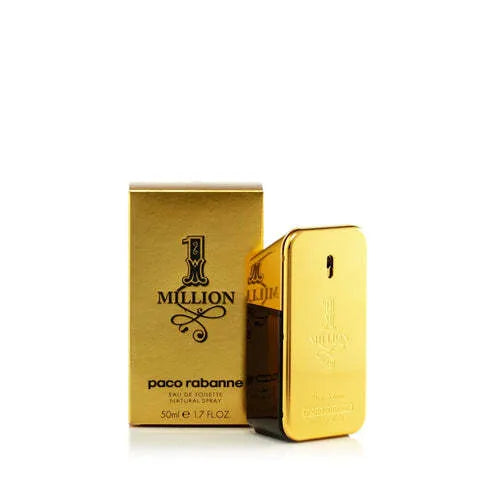 Paco Rabanne 1 Million Eau de Toilette Natural Spray 50ml e 1.7 FL.OZ.