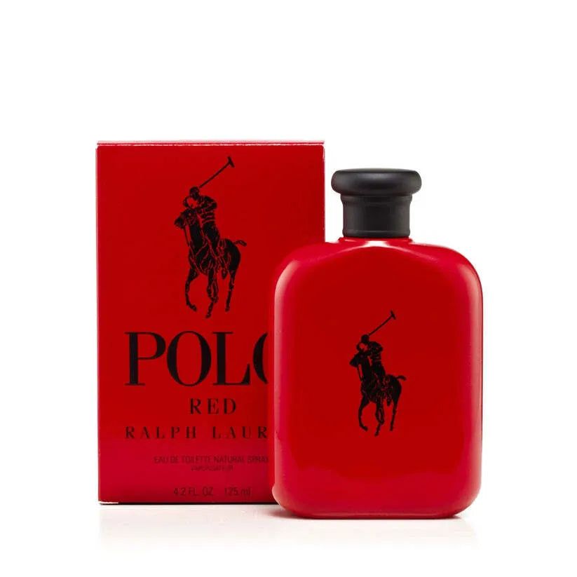 Ralph Lauren Polo Red Eau de Toilette Natural Spray 4.2 FL OZ 125 ml