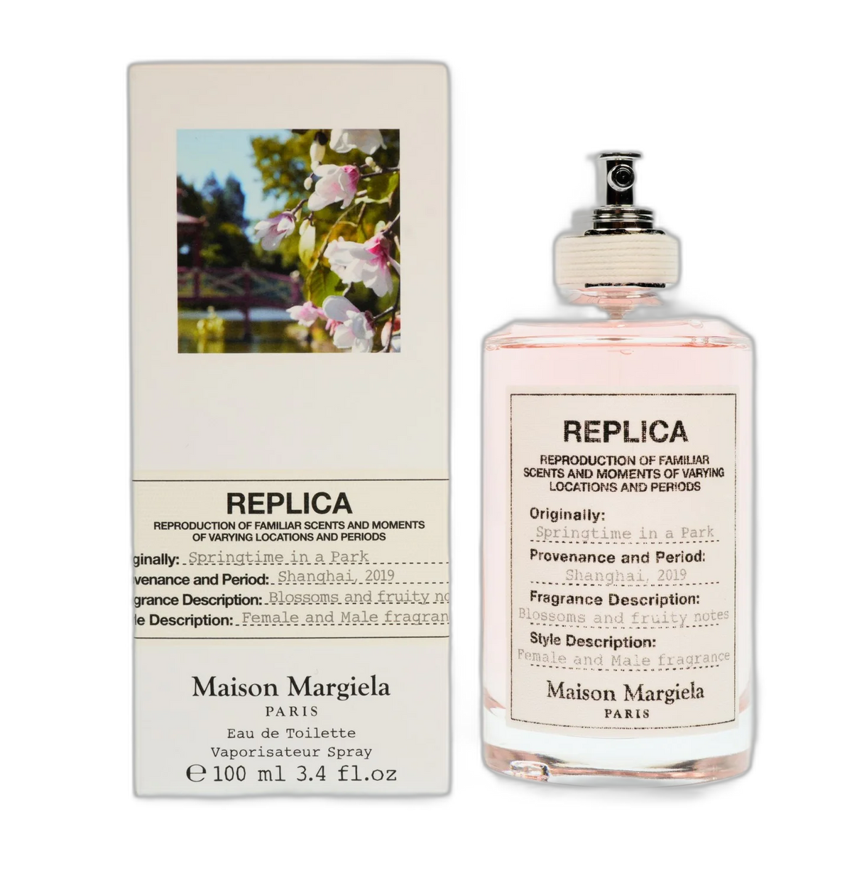 Replica Springtime In A Park